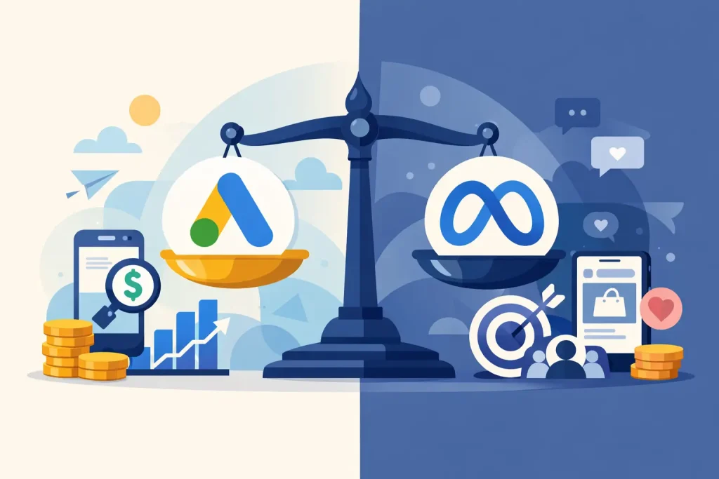 Google Ads vs Meta Ads - šta se više isplati